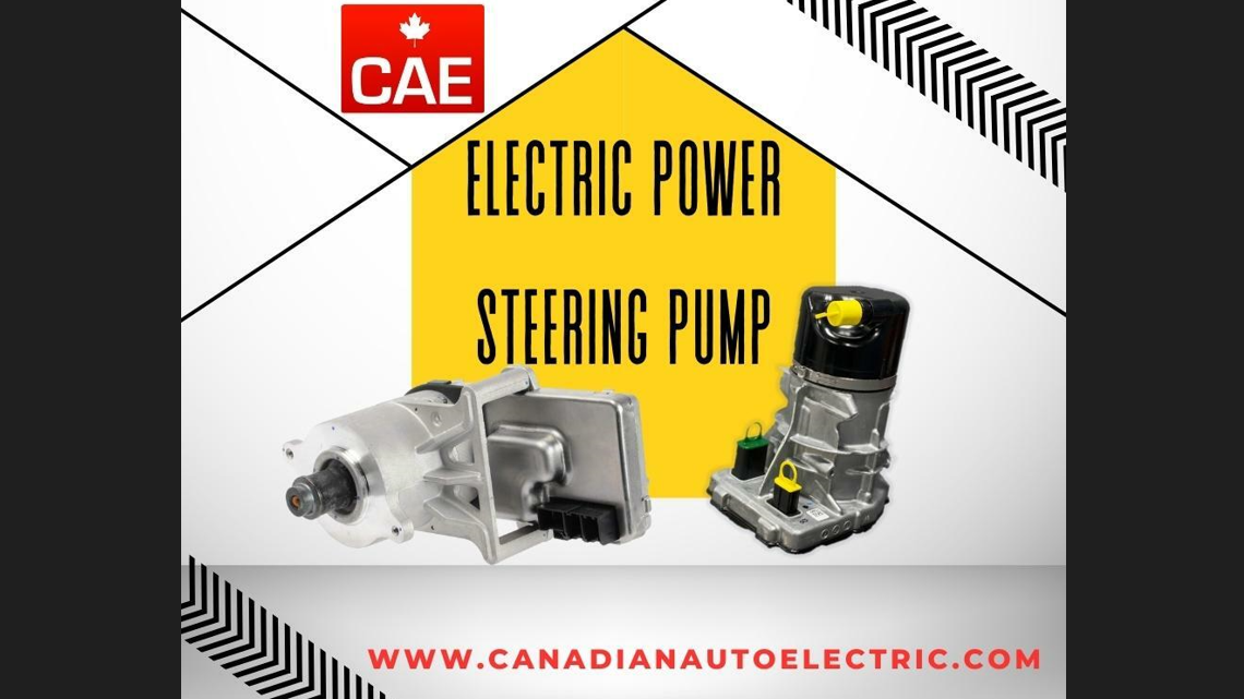 Smoother Driving Begins with an Electric Power Steering Pump